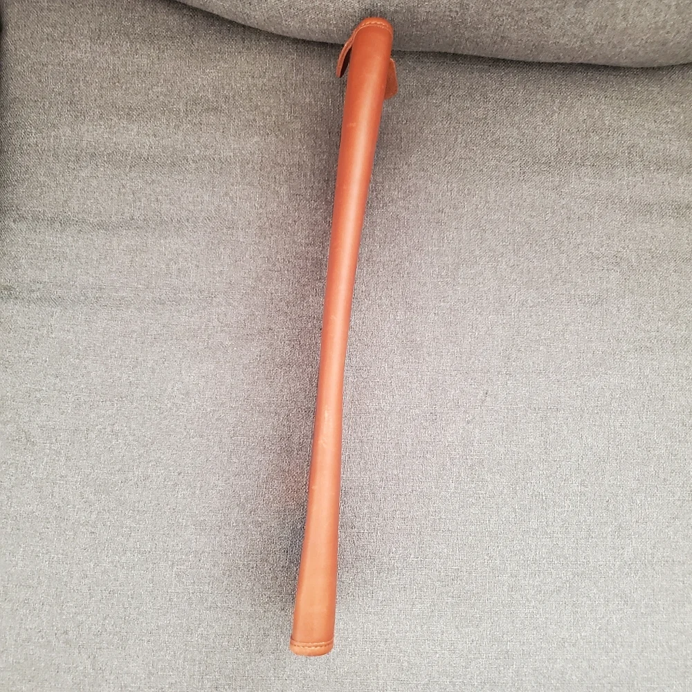 COACH VINTAGE BRITISH TAN LEATHER ACCESSORY'S/TIE TRAVEL CASE - Picture 3 of 16